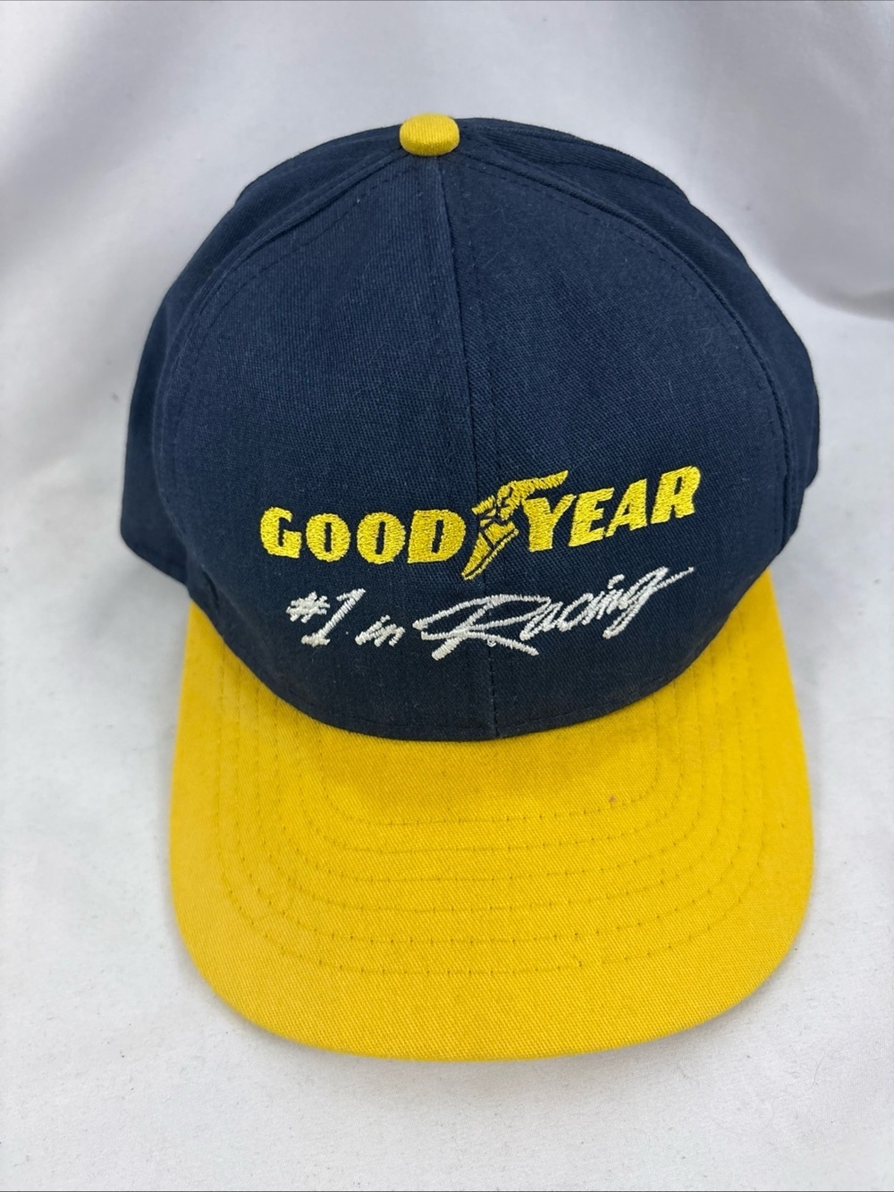 Vintage Goodyear Racing SnapBack Hat Tires Cap - Picture 2 of 11